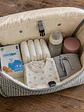 Bolso Coche Vichy Gris Cuadros Chicos - Miniatura 3