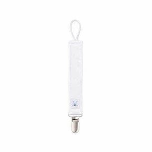 Porta Chupete Blanco Lino