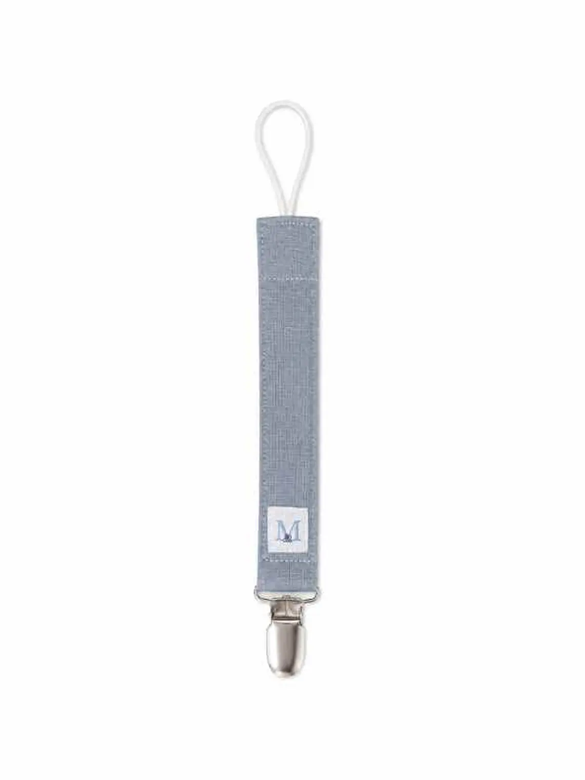 Porta Chupete Gris Lino 1