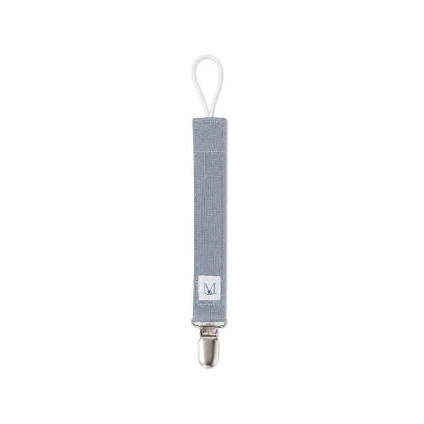 Porta Chupete Gris Lino 1