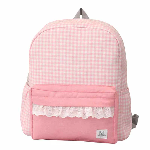 Mochila Vichy Rosada