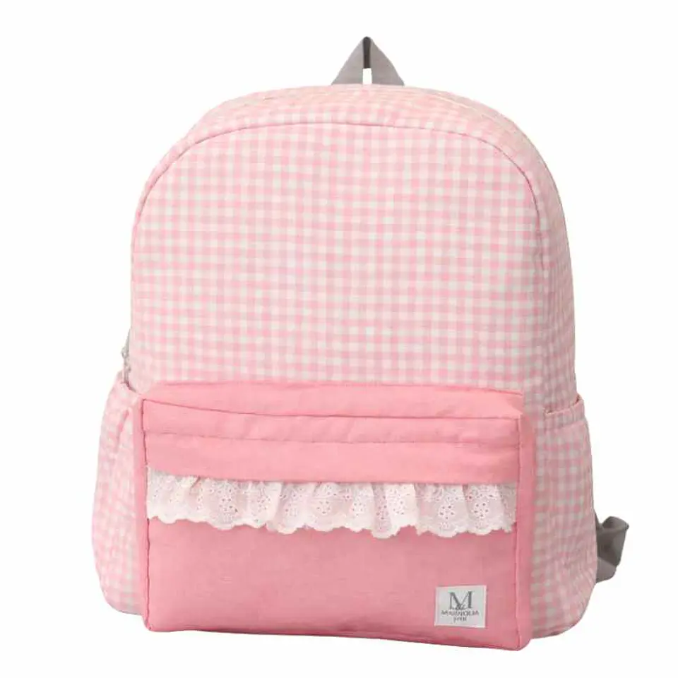 Mochila Vichy Rosada 1