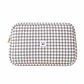 Neceser Impermeable Vichy Gris Cuadros Chicos  - Miniatura 1