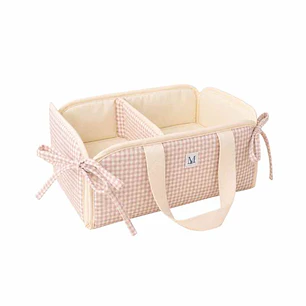 Organizador Mudador Vichy Beige