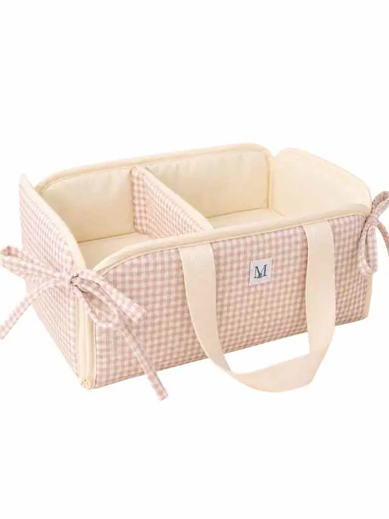 Organizador Mudador Vichy Beige 2