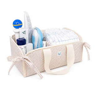 Organizador Mudador Vichy Beige
