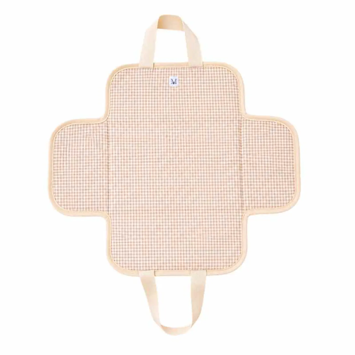 Organizador Mudador Armable Vichy Beige 3
