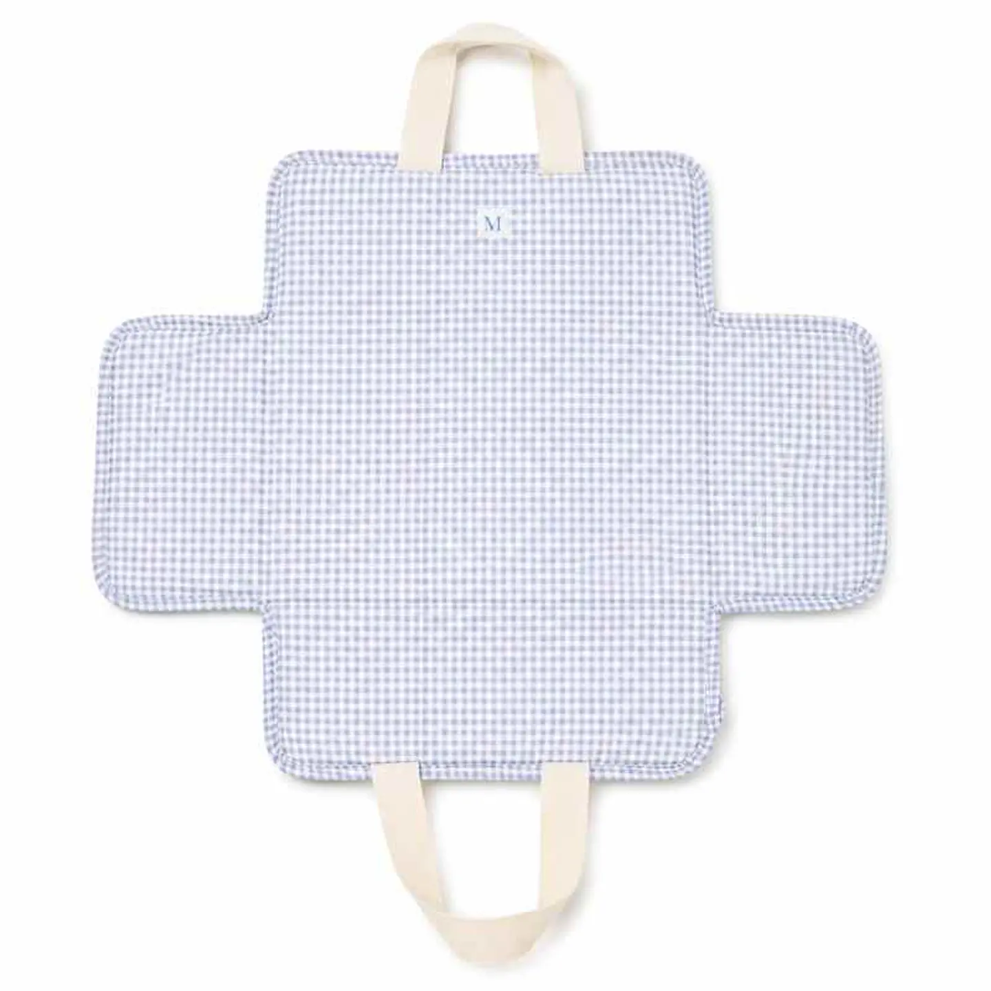 Organizador Mudador Armable Vichy Gris  3