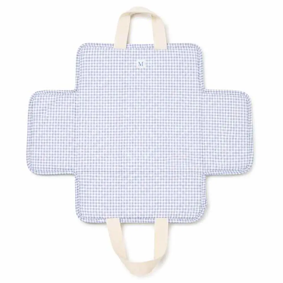 Organizador Mudador Armable Vichy Gris  3