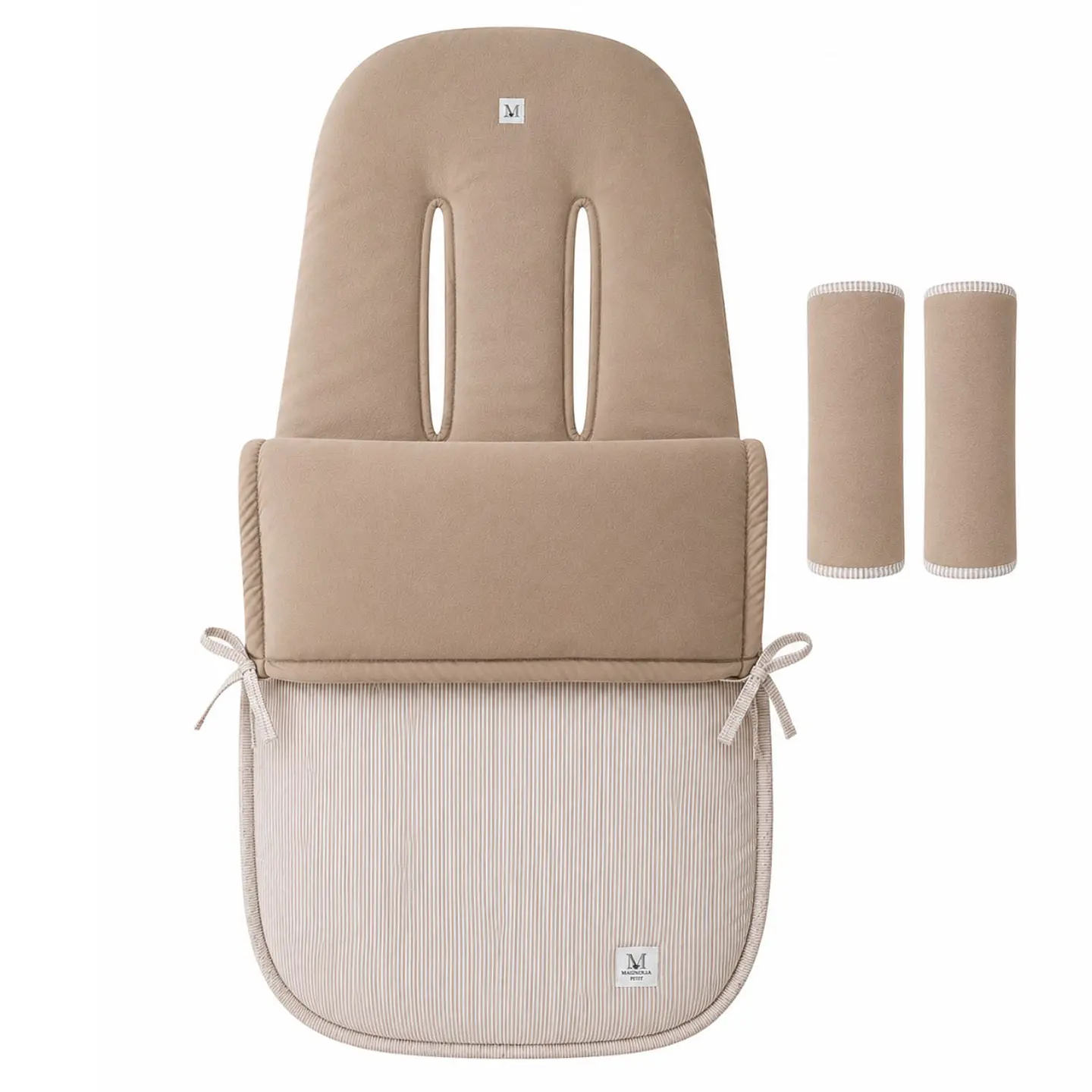 Saco Reversible de Coche Beige 2