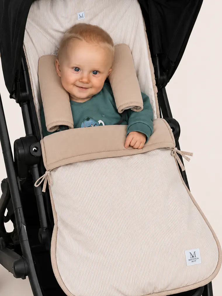 Saco Reversible de Coche Beige 3