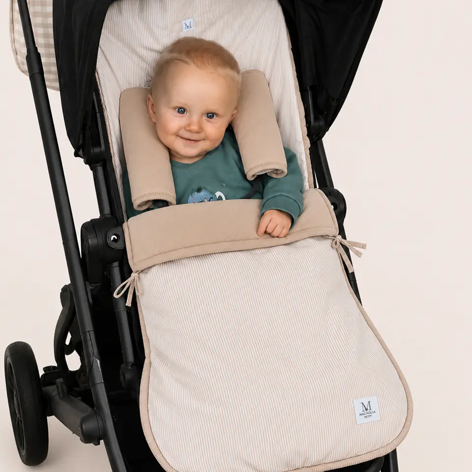 Saco Reversible de Coche Beige 3