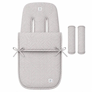 Saco Reversible de Coche Gris