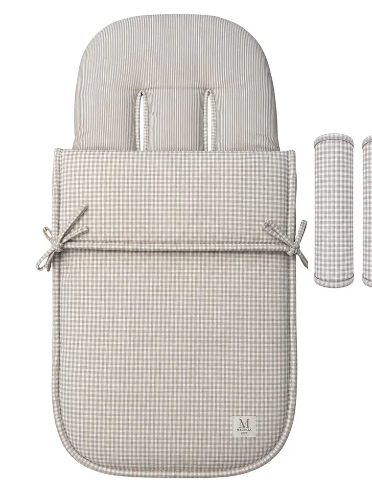 Saco Reversible de Coche Gris 2