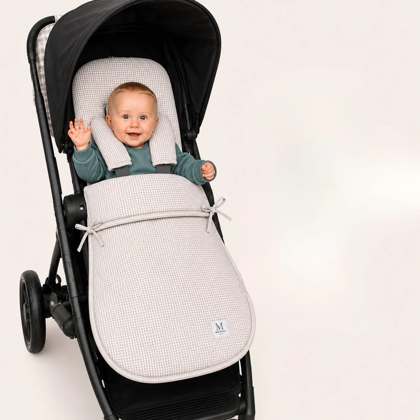 Saco Reversible de Coche Gris 3