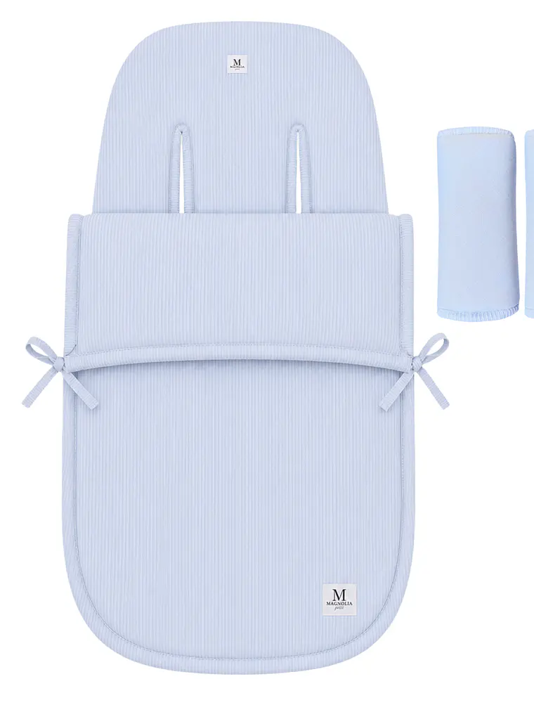 Saco Reversible de Coche Celeste 1