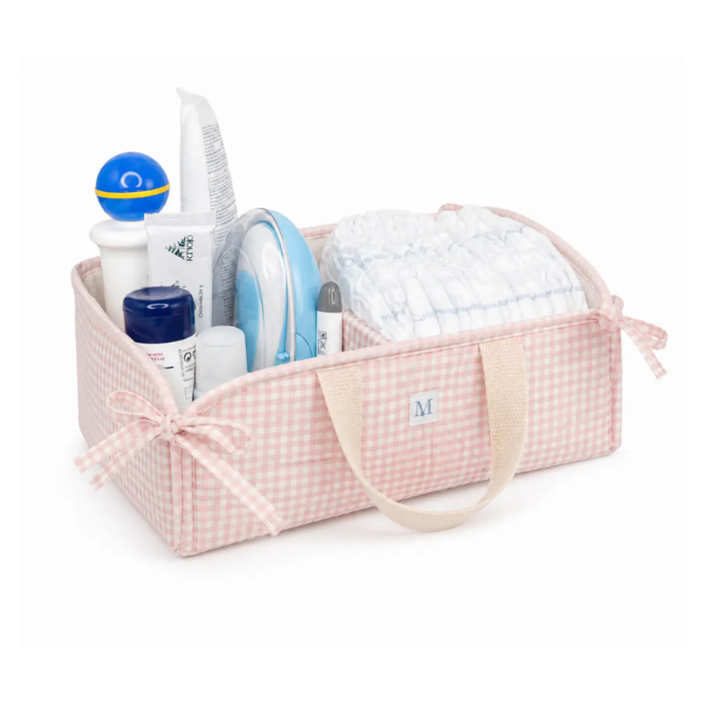 Organizador Mudador Vichy Rosado 1