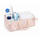Organizador Mudador Vichy Rosado - Miniatura 1