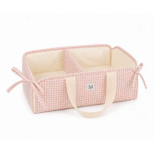 Organizador Mudador Vichy Rosado
