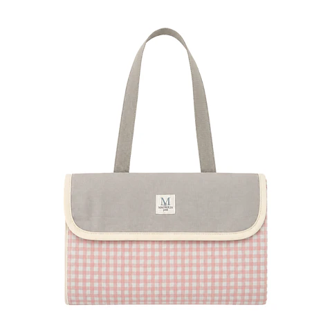 Manta de Picnic Vichy Rosado