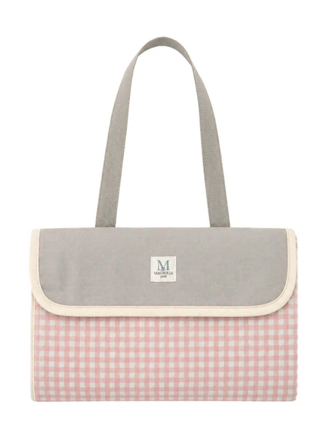 Manta de Picnic Vichy Rosado 1