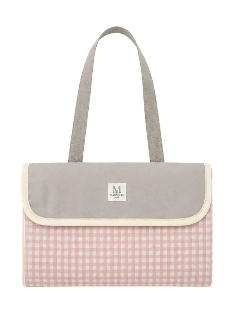 Manta de Picnic Vichy Rosado 1