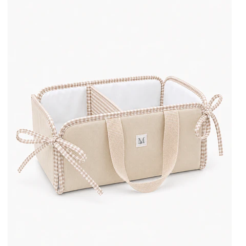Organizador de Mudador Beige 