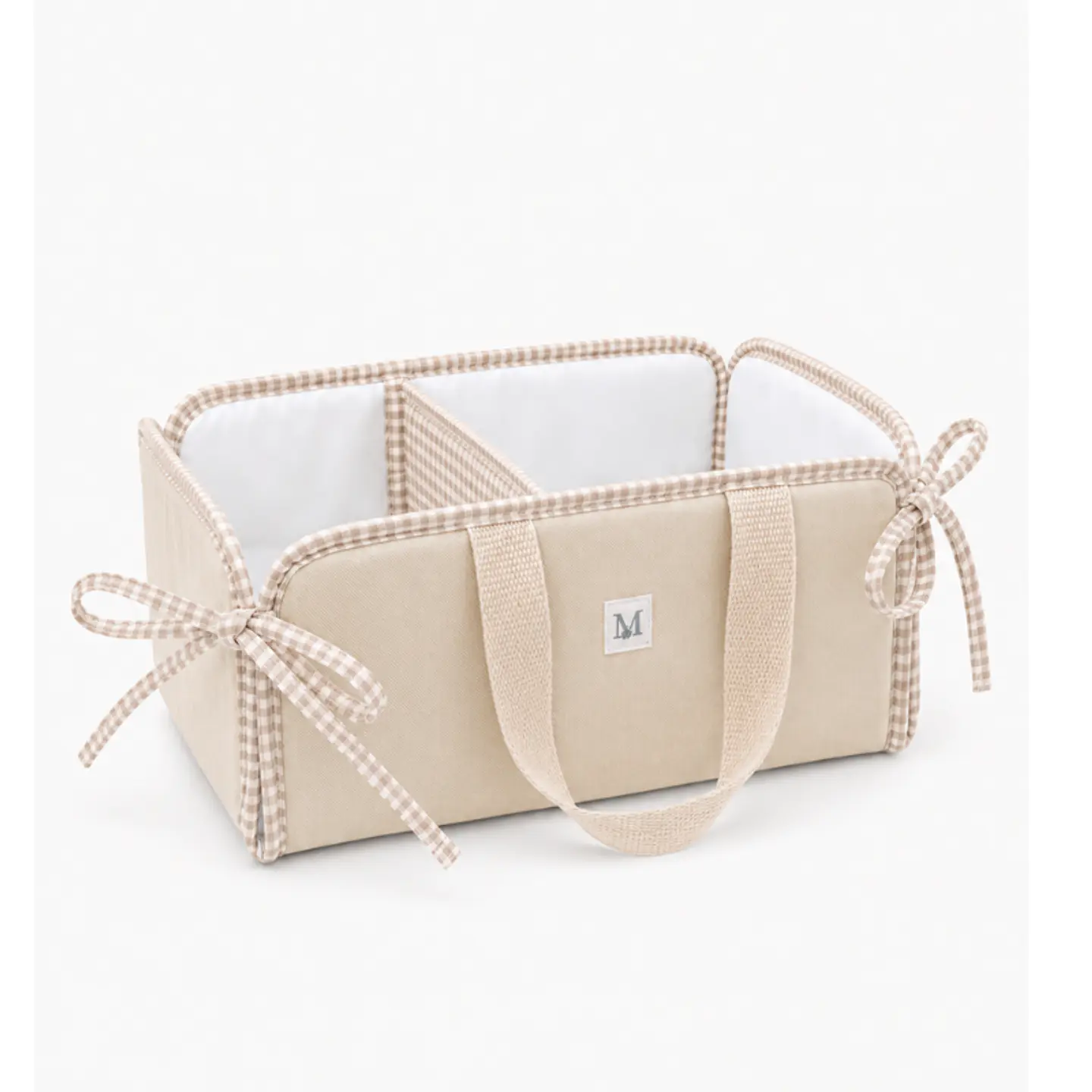 Organizador de Mudador Armable Beige  2