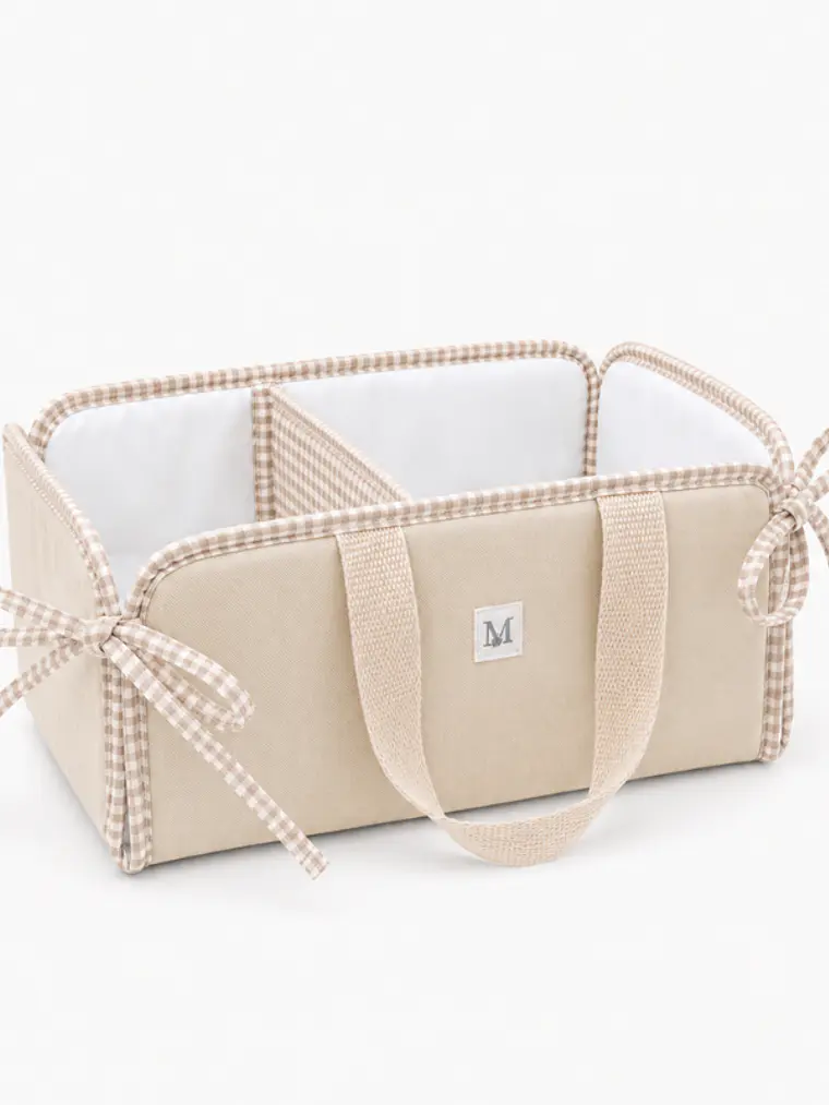 Orgnizador de Mudador Beige  2