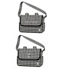Bolso Coche Vichy Negro - Miniatura 2