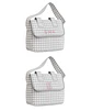 Bolso Coche Vichy Gris Cuadros Grandes - Miniatura 2