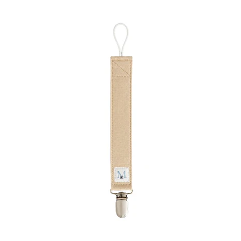 Porta Chupete Lino Beige