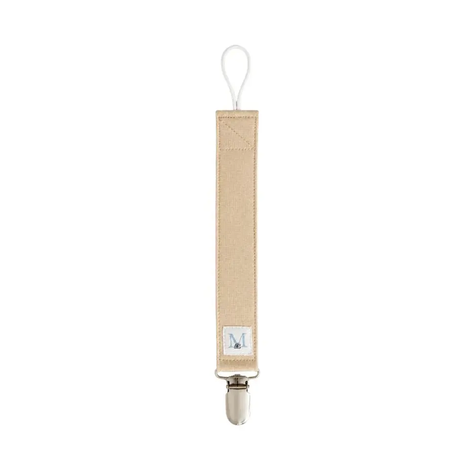 Porta Chupete Lino Beige 1