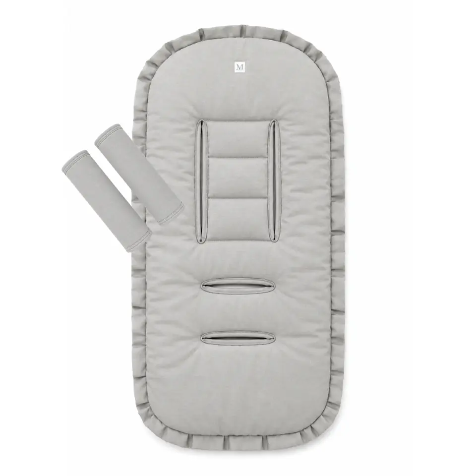 Pack Protector de Coche + Cubre Tirantes Gris 1