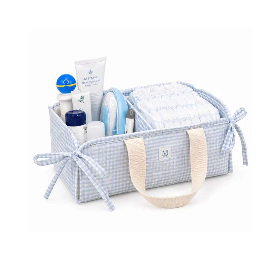 Organizador de Mudador Armable Vichy Celeste  1