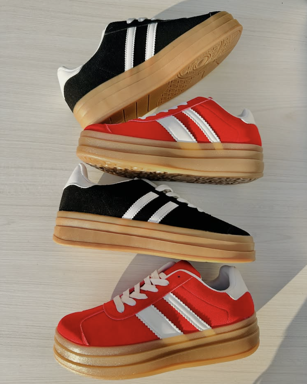 Zapatillas con plataforma Sneakers 1