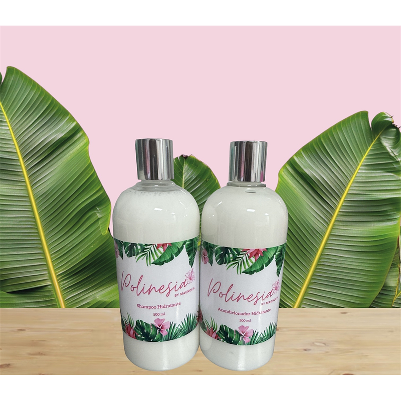 Pack Shampoo y Acondicionador Monoi Tahití 