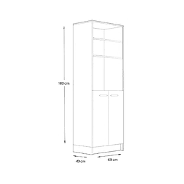 Mueble Microondas Roble Claro 