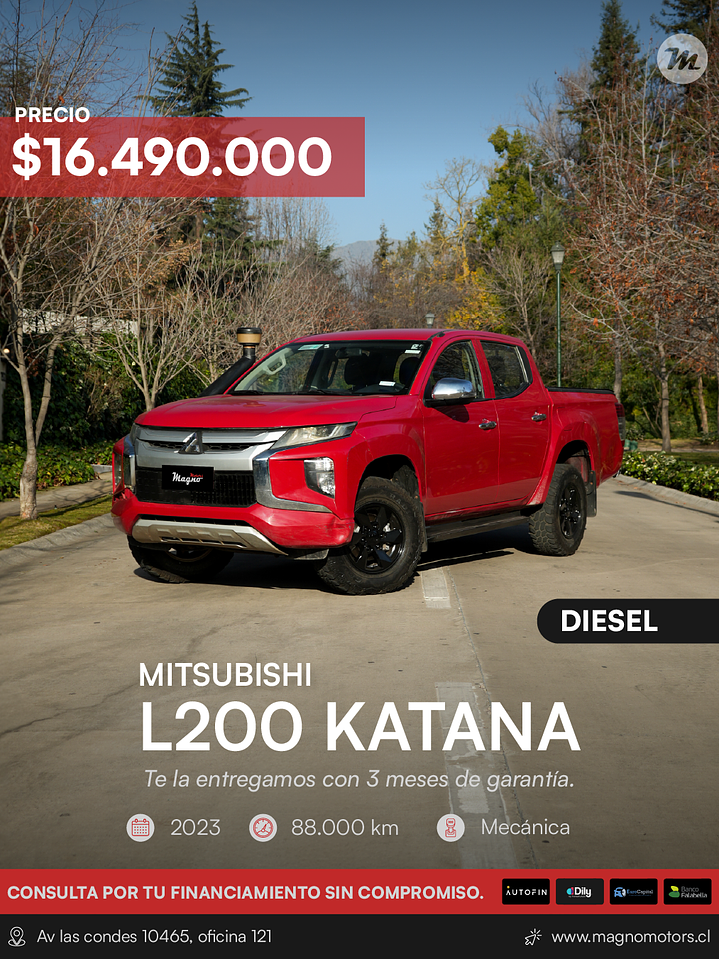 Mitsubishi Mecánico 2023 | 88.000 km | Diésel 1