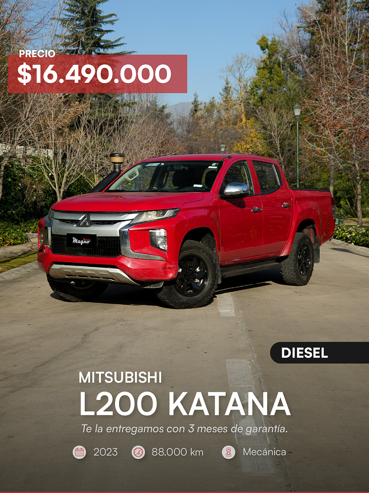 Mitsubishi Mecánico 2023 | 88.000 km | Diésel 4