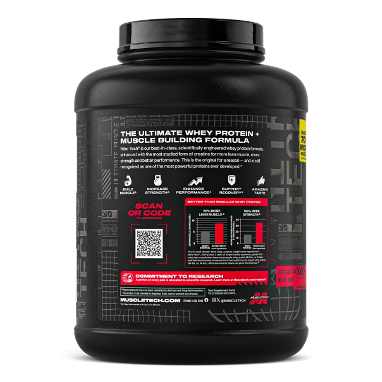 Muscletech Proteina Nitro Tech 100% Whey Gold 5 Lb Cookies And Cream 2