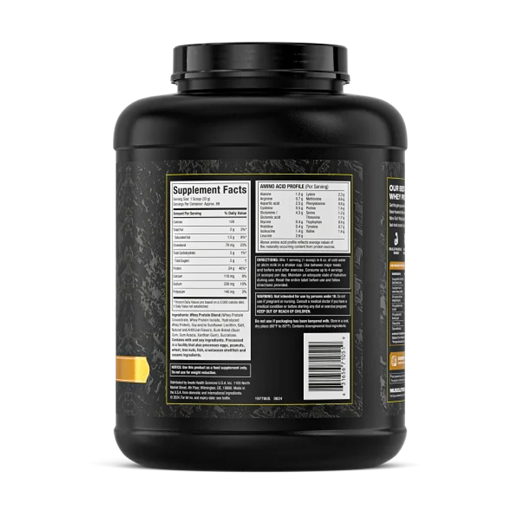 Muscletech Proteina Nitro Tech 100% Whey Gold 5 Lb Vanilla  3