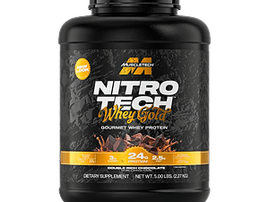 Muscletech Proteina Nitro Tech 100% Whey Gold 5 Lb Double Rich Chocolate
