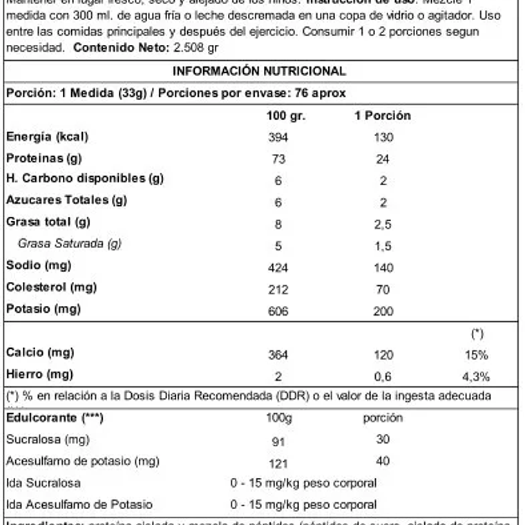 Muscletech Proteina Nitro Tech 100% Whey Gold 5 Lb Double Rich Chocolate 4