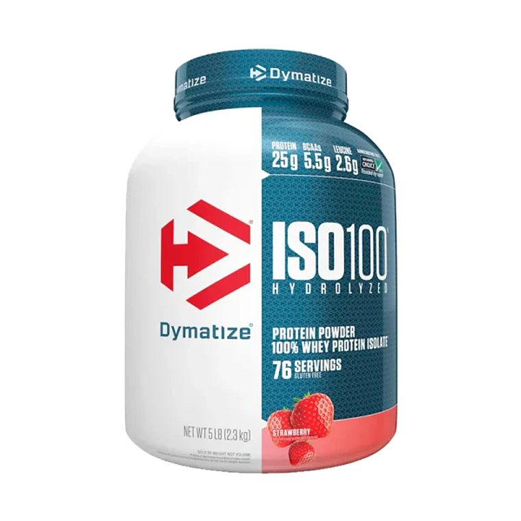 Dymatize Proteina ISO 100 5 Lb Strawberry 1