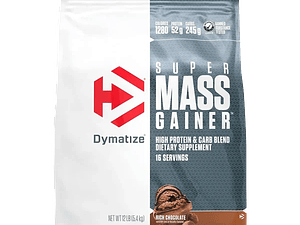 Dymatize Gainer Super Mass 12 Lb Rich Chocolate 