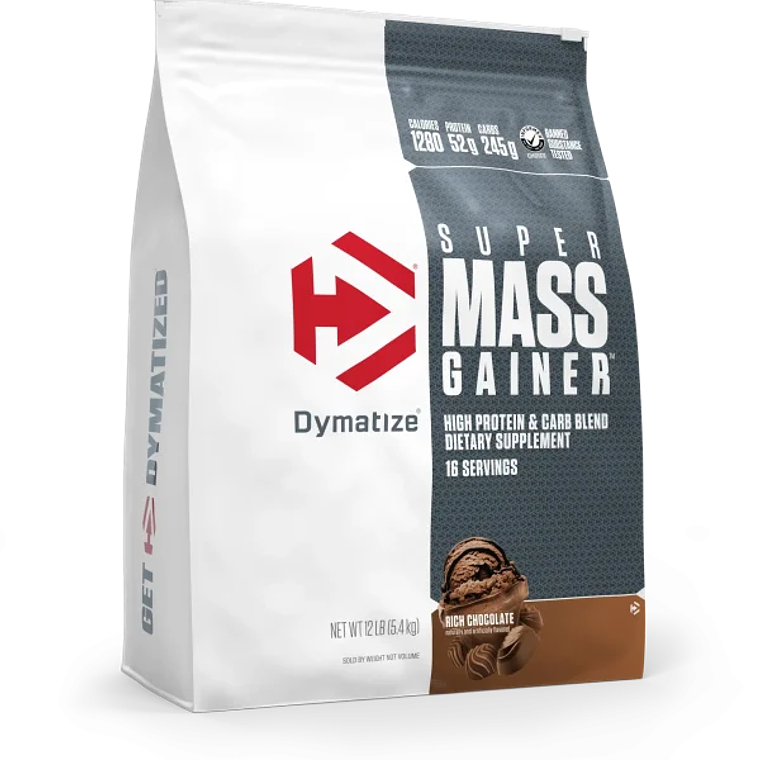Dymatize Gainer Super Mass 12 Lb Rich Chocolate  3
