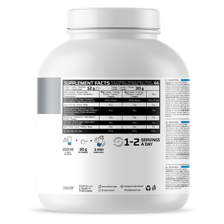 Ostrovit Proteina 100% Whey 2000 G Chocolate Dream 2