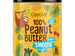 Ostrovit Snack 100% Mantequilla Mani 1000 G Smooth 