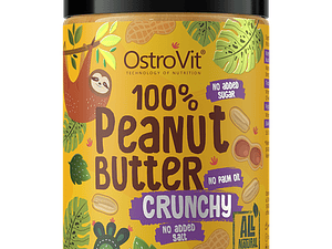 Ostrovit Snack 100% Mantequilla Mani 1000 G Crunchy